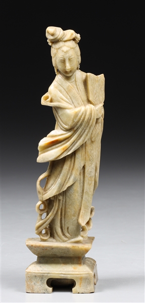 Chinese carved hardstone figure 30395f