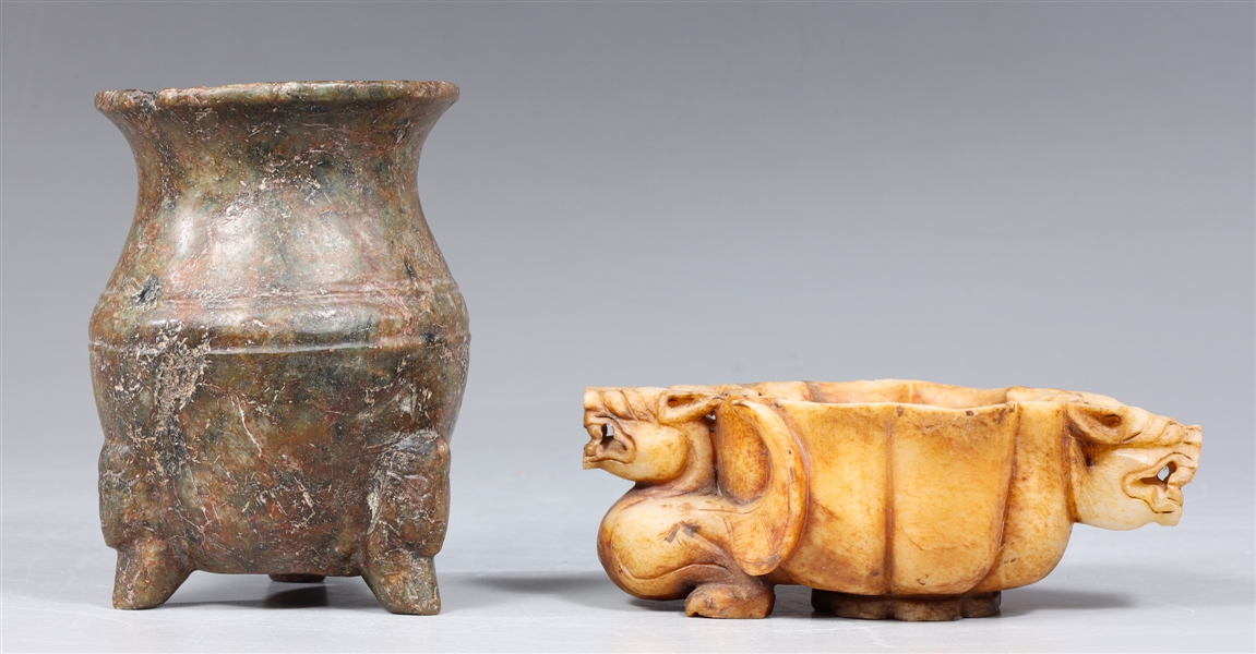 Group of two archaic Chinese style