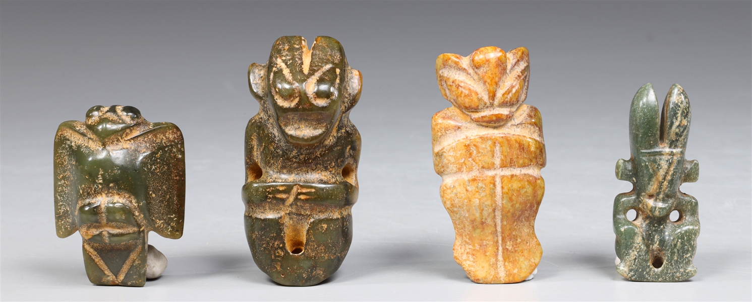 Group of four archaic Chinese style 3039b9