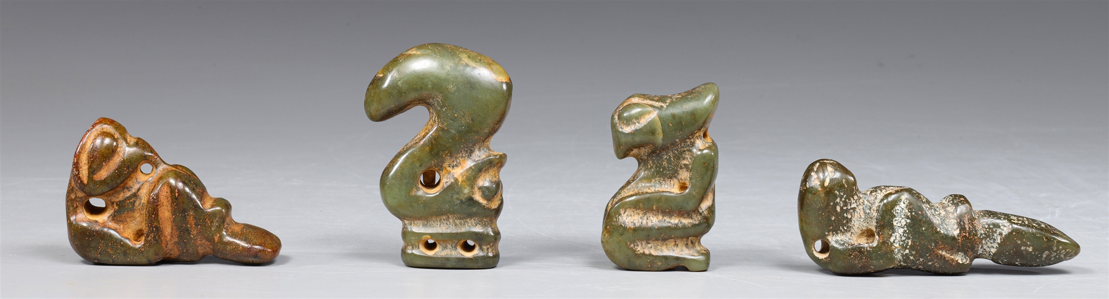 Group of four archaic Chinese style 3039bc
