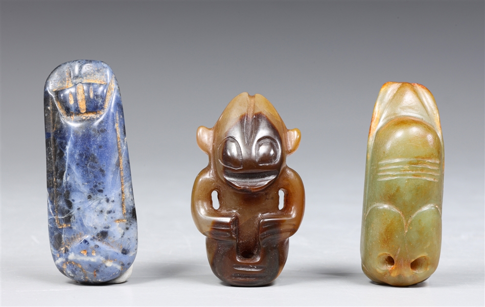 Group of three archaic Chinese