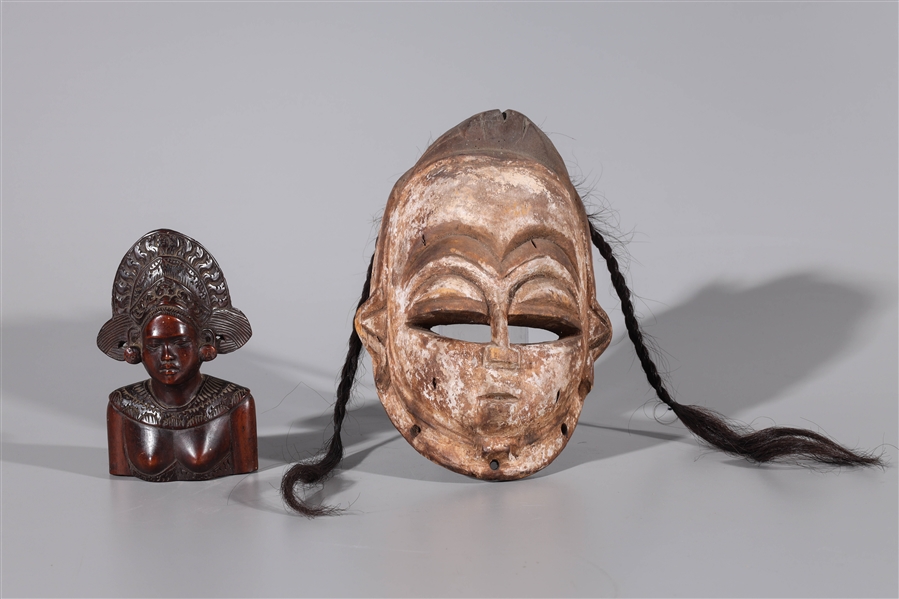 Lot of African mask and wood carving 3039d2