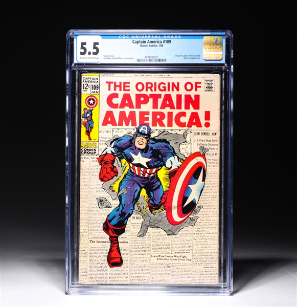 Marvel Comics Captain America 109 3039ed