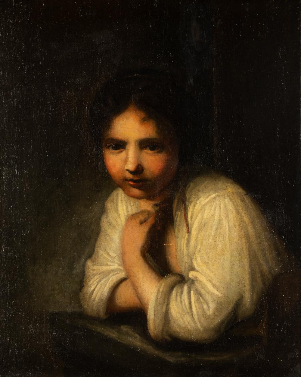 AFTER REMBRANDT: GIRL AT THE WINDOWAfter