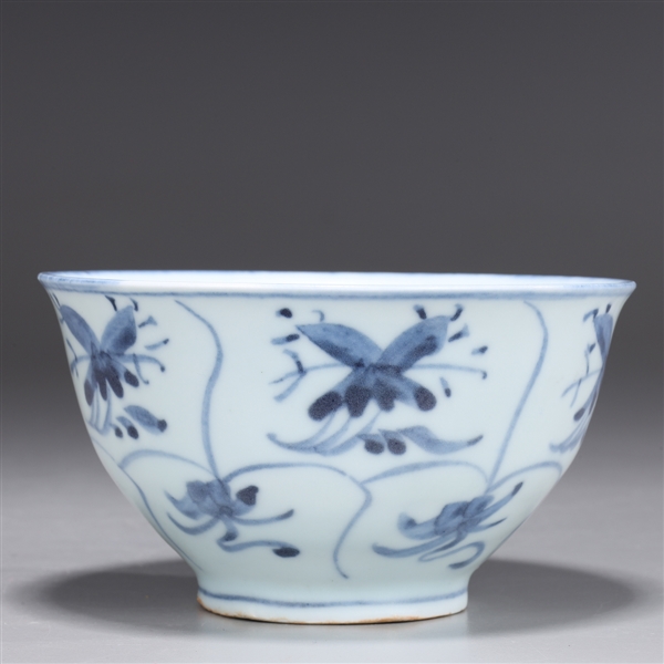 Korean blue and white porcelain bowl,