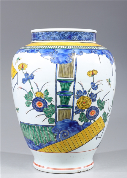 Large Chinese enamel glaze ceramic 303abd