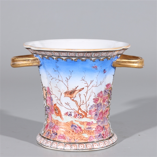 Chinese famille rose enameled porcelain