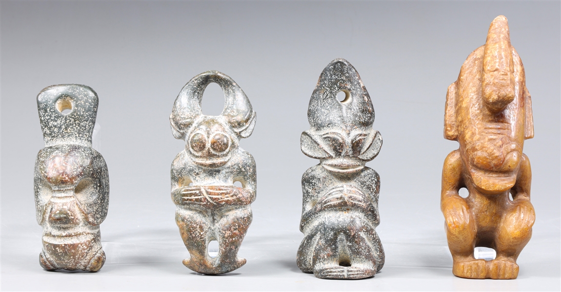 Group of four archaic Chinese style