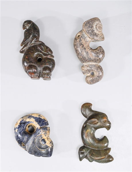 Group of four archaic Chinese style