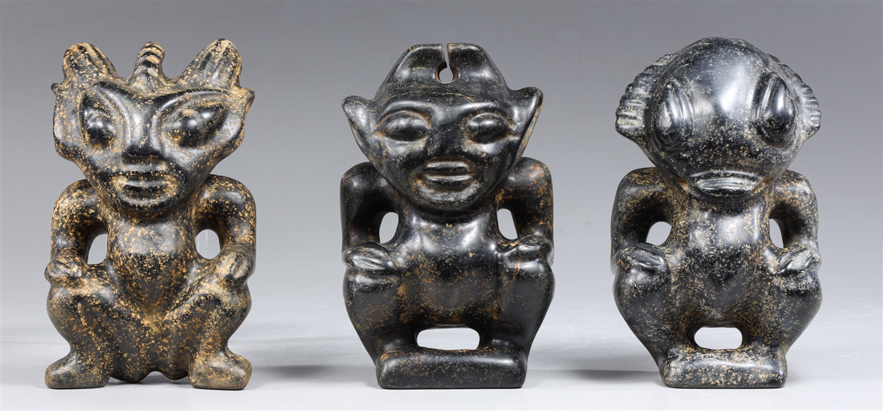 Group of three archaic Chinese