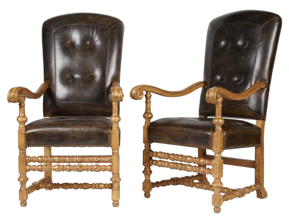 HENDRIX ALLARDYCE: PAIR OF GILTWOOD