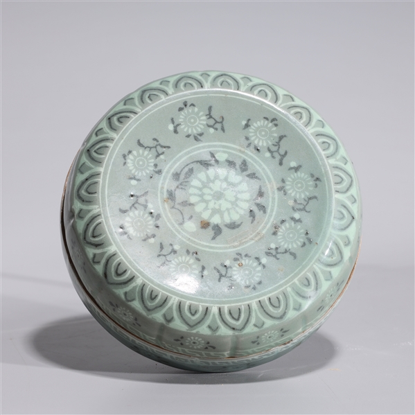 Large Korean celadon glazed ceramic 303c4e