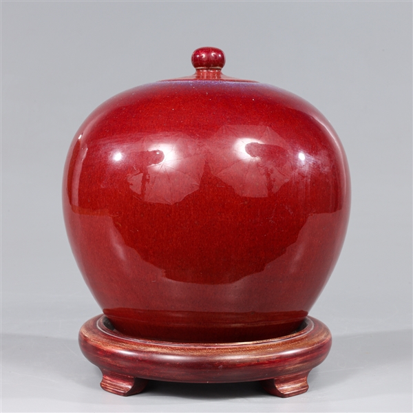 Chinese ox blood glaze covered 303c8d