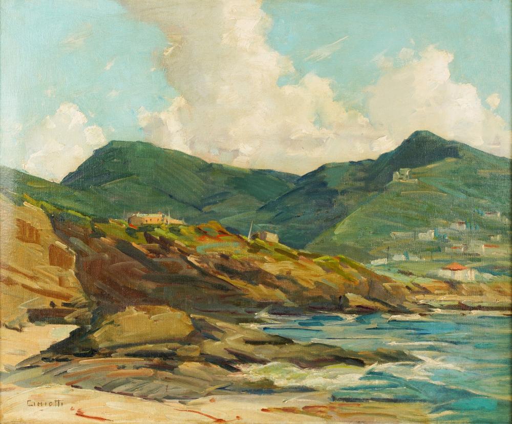 GUSTAVE CIMIOTTI (1875-1969): LAGUNA