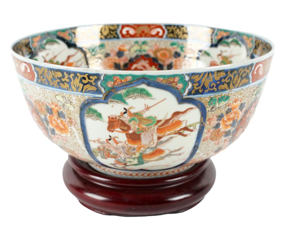 JAPANESE IMARI PORCELAIN BOWLJapanese 303c9e