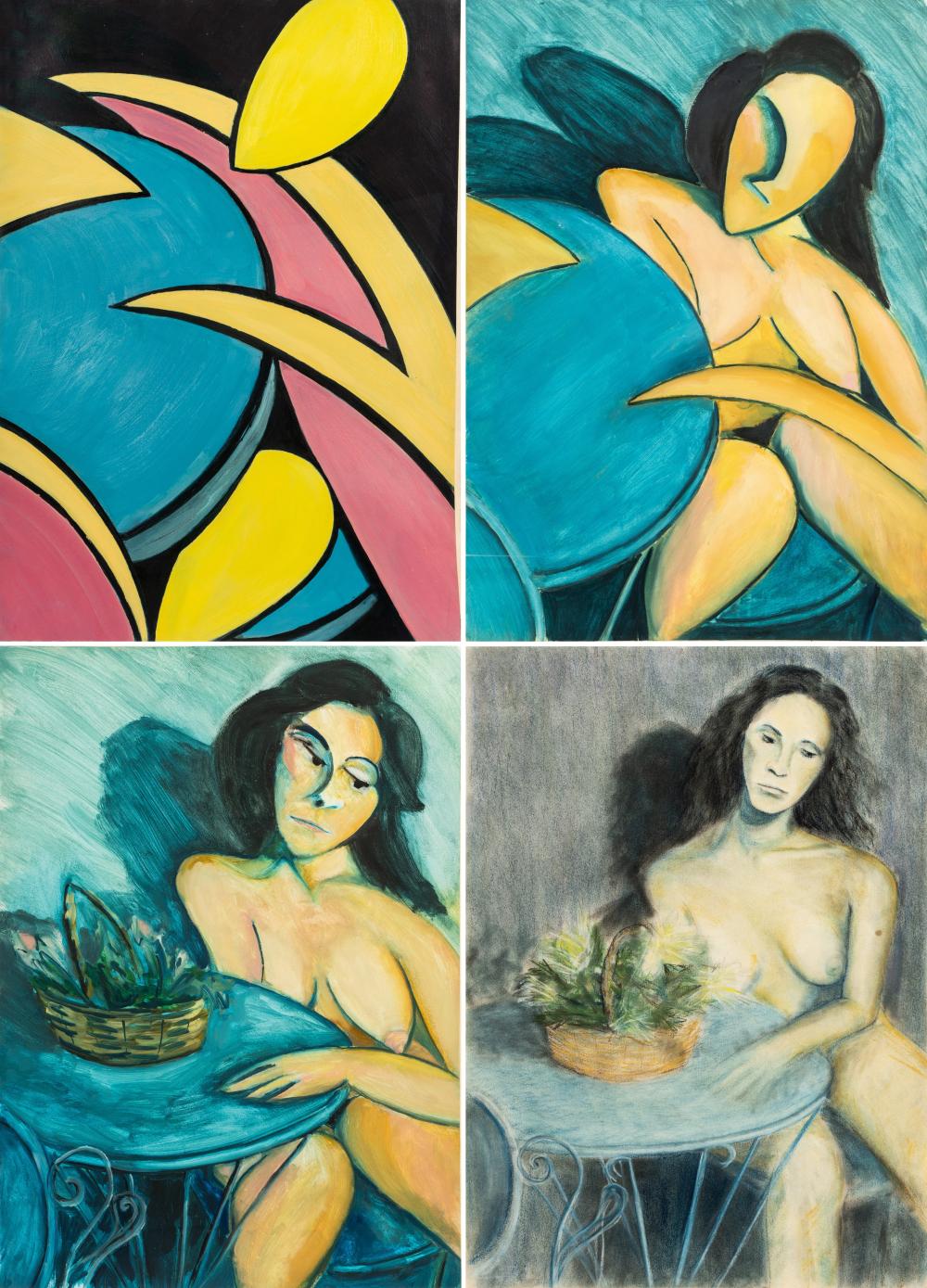 20TH CENTURY: FOUR WORKS (NUDE