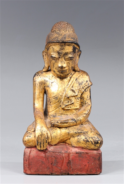 Antique, Chinese carved gilt wood