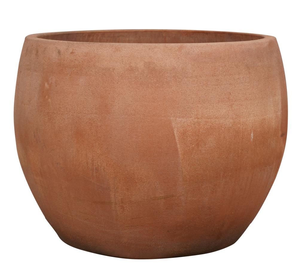 LARGE ROUND TERRACOTTA PLANTERLarge