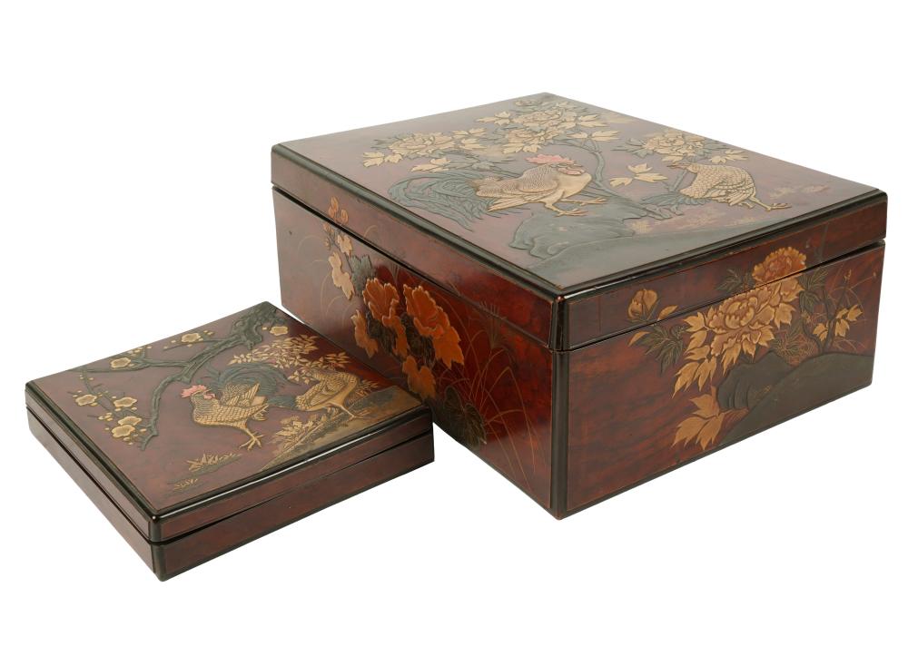 SET OF JAPANESE LACQUER DOCUMENT