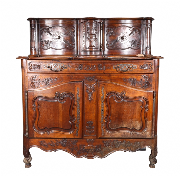 Large French sideboard with top