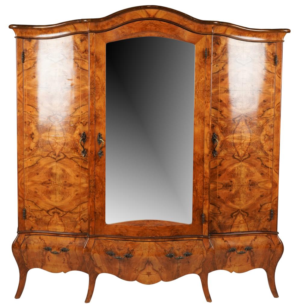 LARGE ROCOCO STYLE MARQUETRY INLAID 303e06