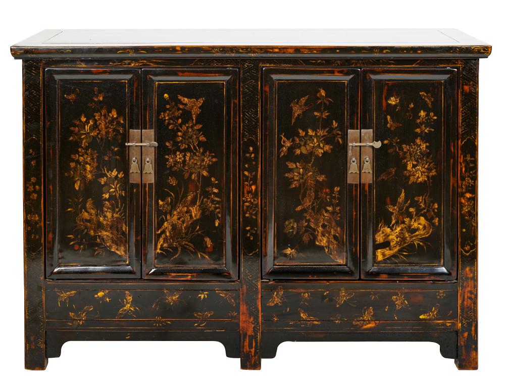 ASIAN LACQUERED CABINETAsian Lacquered