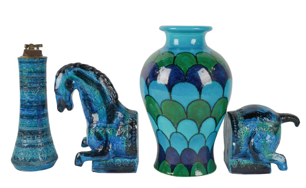 COLLECTION OF RIMINI BLUE POTTERYCollection