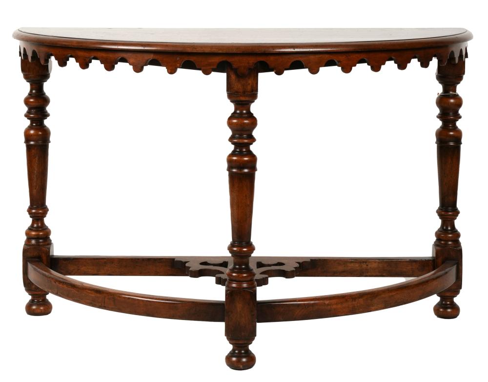 MICHAEL SMITH DEMILUNE CONSOLE