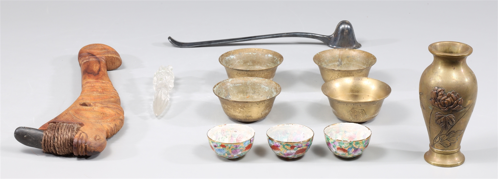 Group of eleven vintage Chinese