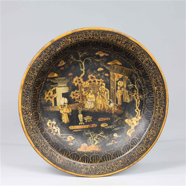 Chinese porcelain imitating lacquer