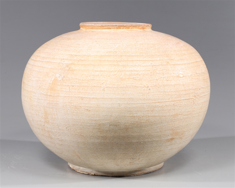 Large Chinese globular form glazed