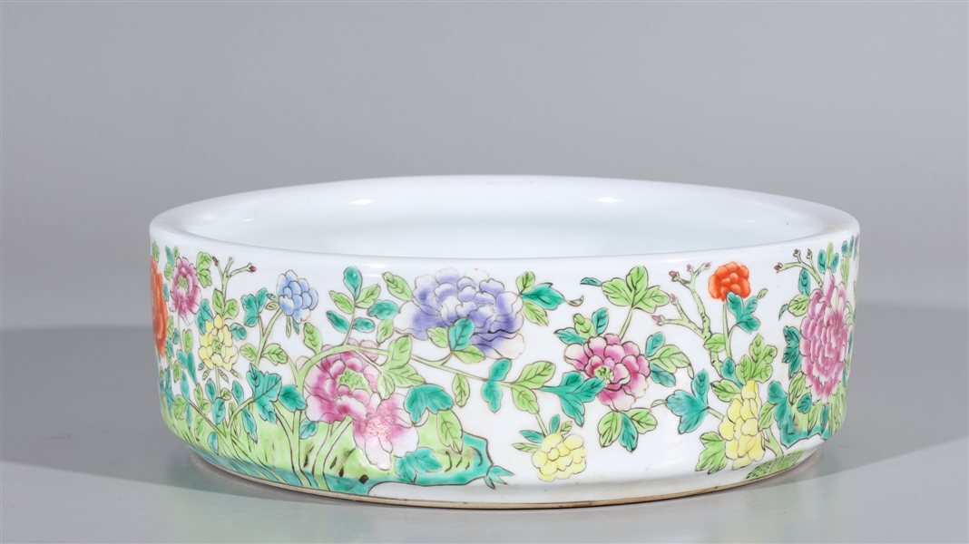 Chinese famille rose enameled porcelain