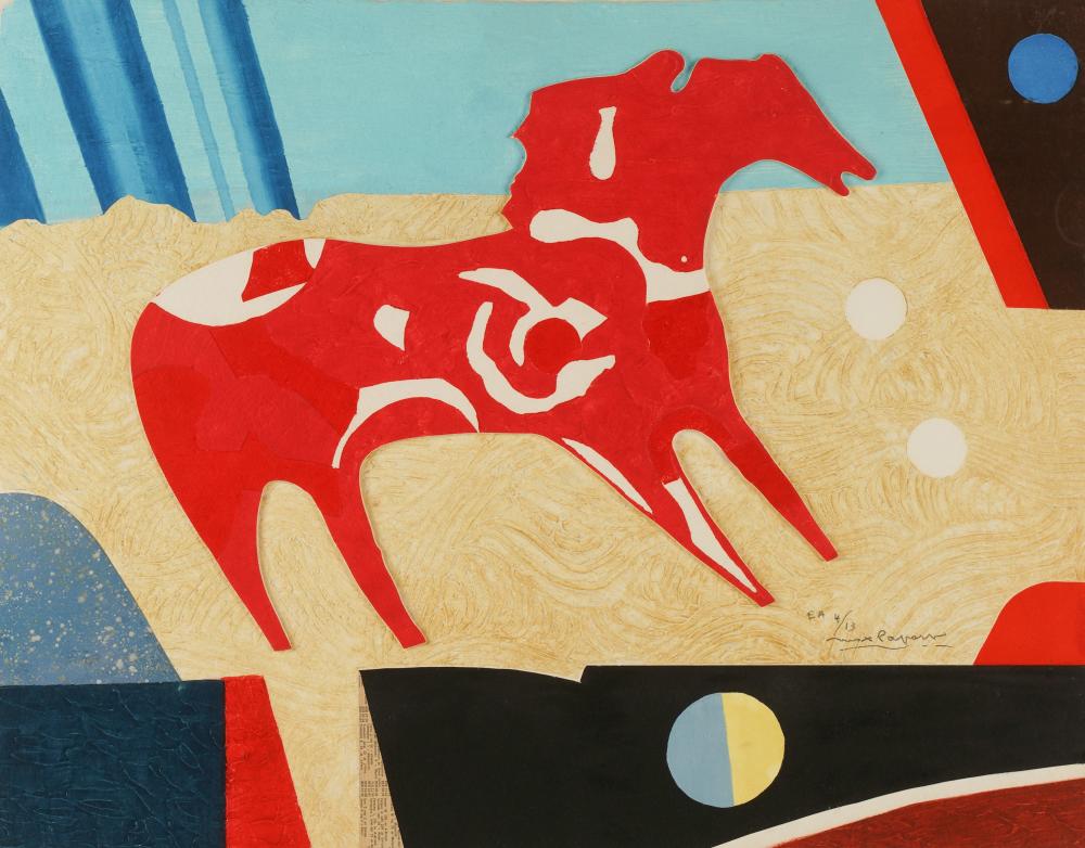 MAX PAPART (1911-1994): RED HORSEMax