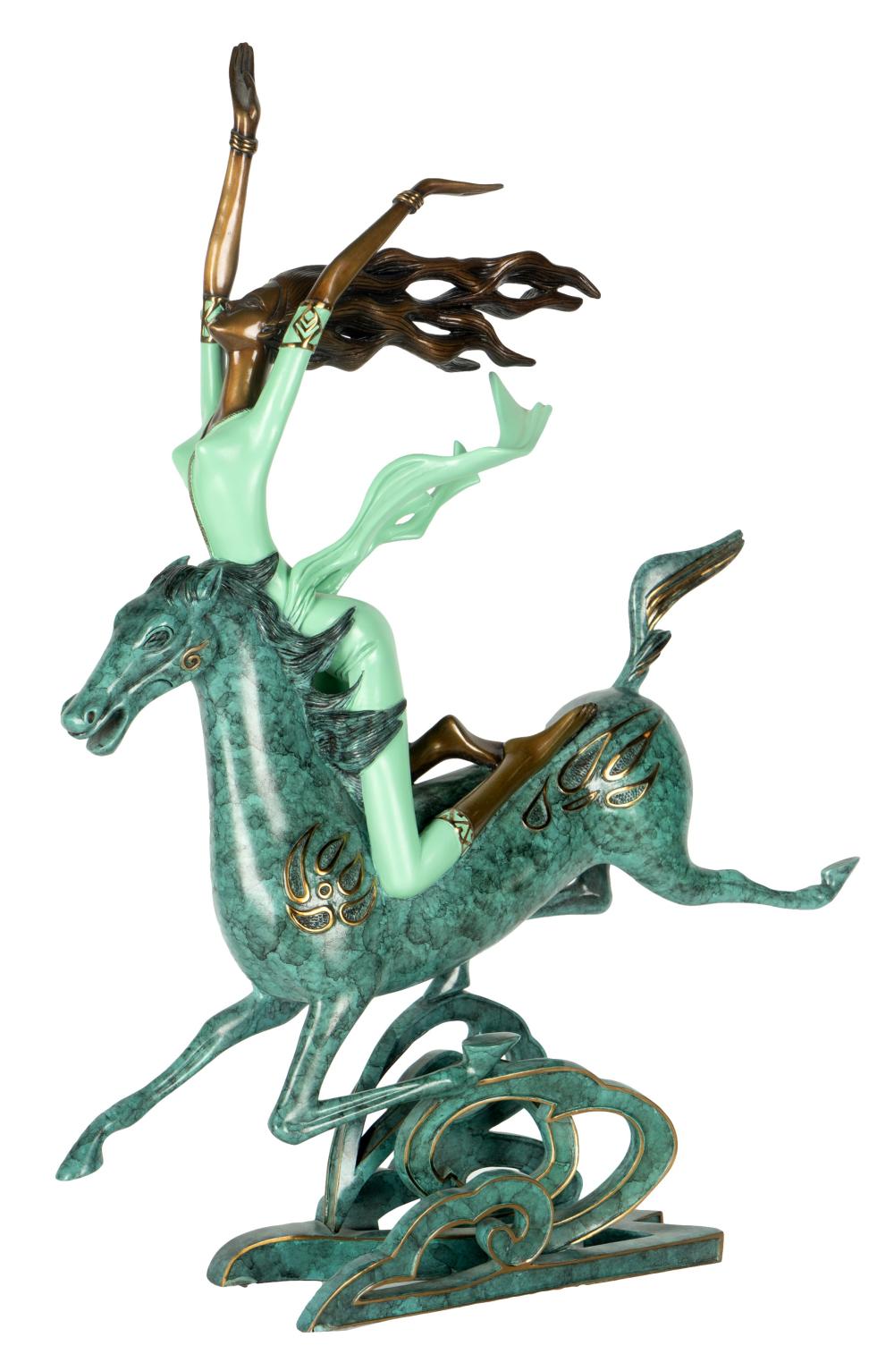 TING SHAO KUANG (B. 1939): SUPERHORSETing