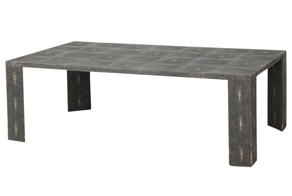 SHAGREEN CLAD COFFEE TABLEShagreen Clad 304326