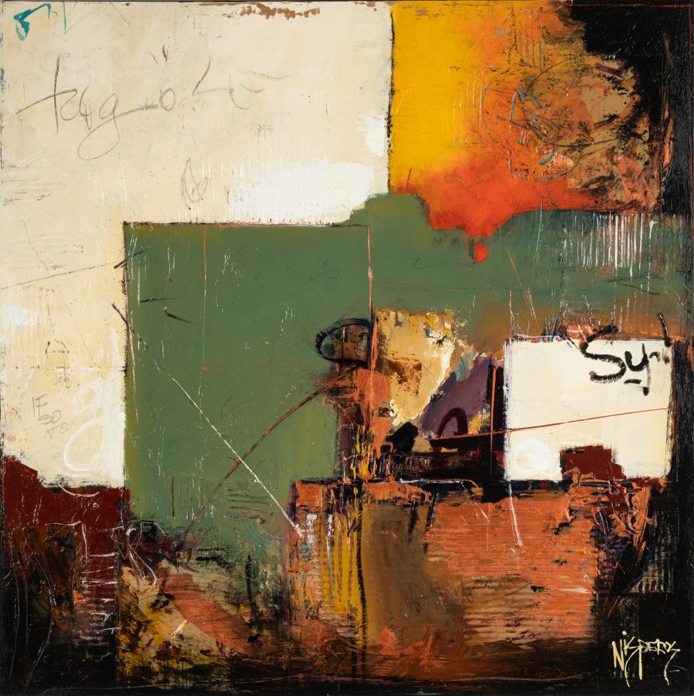 MICHAEL NISPEROS (B. 1953): ABSTRACTMichael