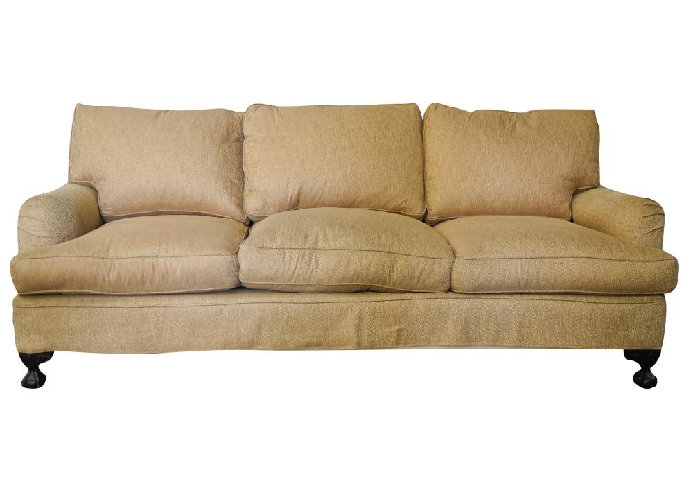 PAIR OF GEORGE SMITH STYLE SOFASPair 3043a5