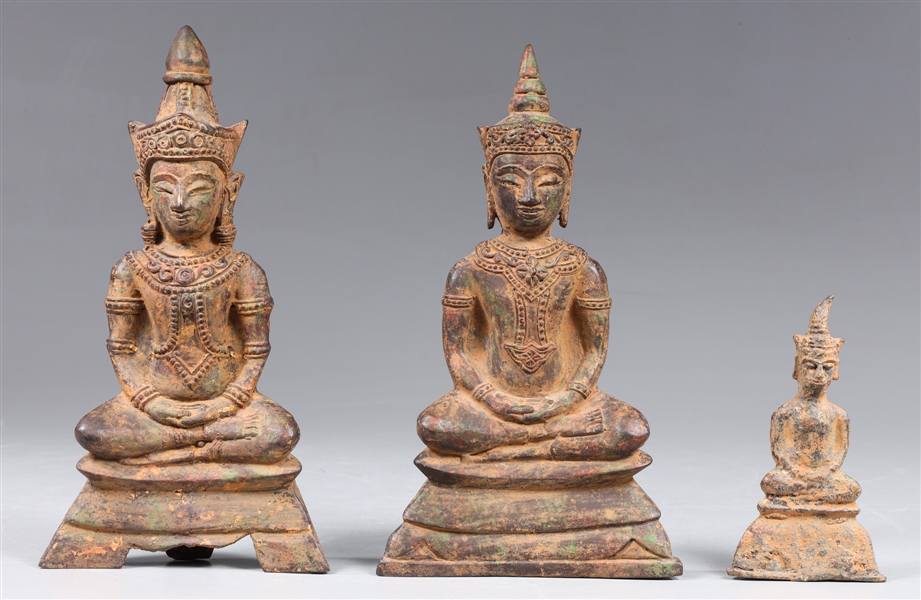 Group of three antique, 17th-18th