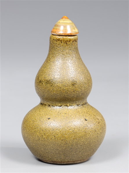 Chinese snuff bottle in the form