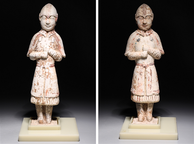 Pair of Chinese Tang dynasty ceramic