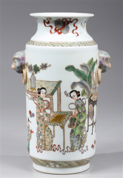 Chinese enameled porcelain vase 3044d5