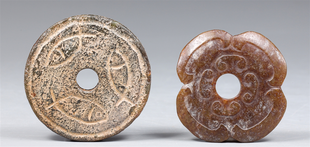 Group of two archaic Chinese style