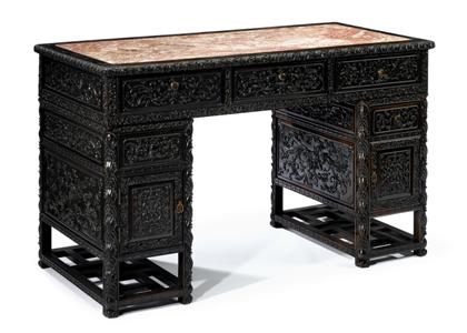 Exceptional Chinese carved zitan 4d3c6