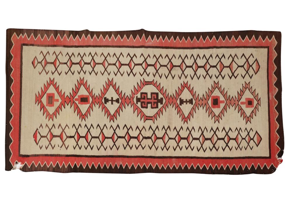 NAVAJO RUGNavajo Rug,  wool Dimensions: