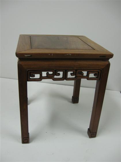 Chinese hongmu stool 19th century 4d3d9