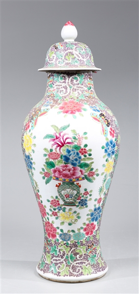 Chinese enameled porcelain covered