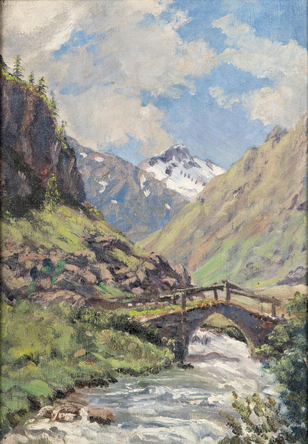 EARLY 20TH CENTURY: MOUNTAIN LANDSCAPE