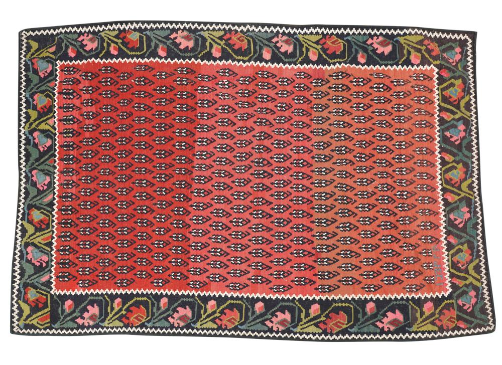 KILIM RUGKilim Rug wool 1936  3046ed