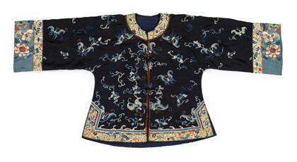 Chinese woman's silk and embroidery