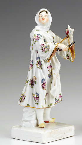 Meissen porcelain figure of a Greek
